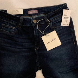 New DL 1961 Instasculpt Florence mid-rise Skinny jeans size 28 Warner, brand new